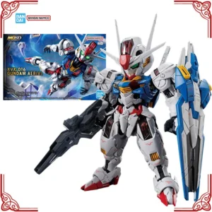 In Stock Genuine Bandai Gundam Model Kit MGSD XVX-016 Gundam Aerial Anime Action Figure Collection Assembly Model Boy Toys Gifts