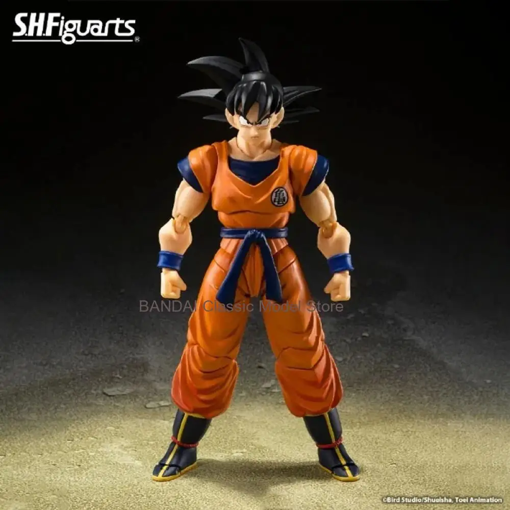 Brand new In Stock BANDAI Original Box Figuarts DRAGON BALL THE LOWEST BOAN SATYAN SON GOKU Action Figure Model Toy Gift for Kid