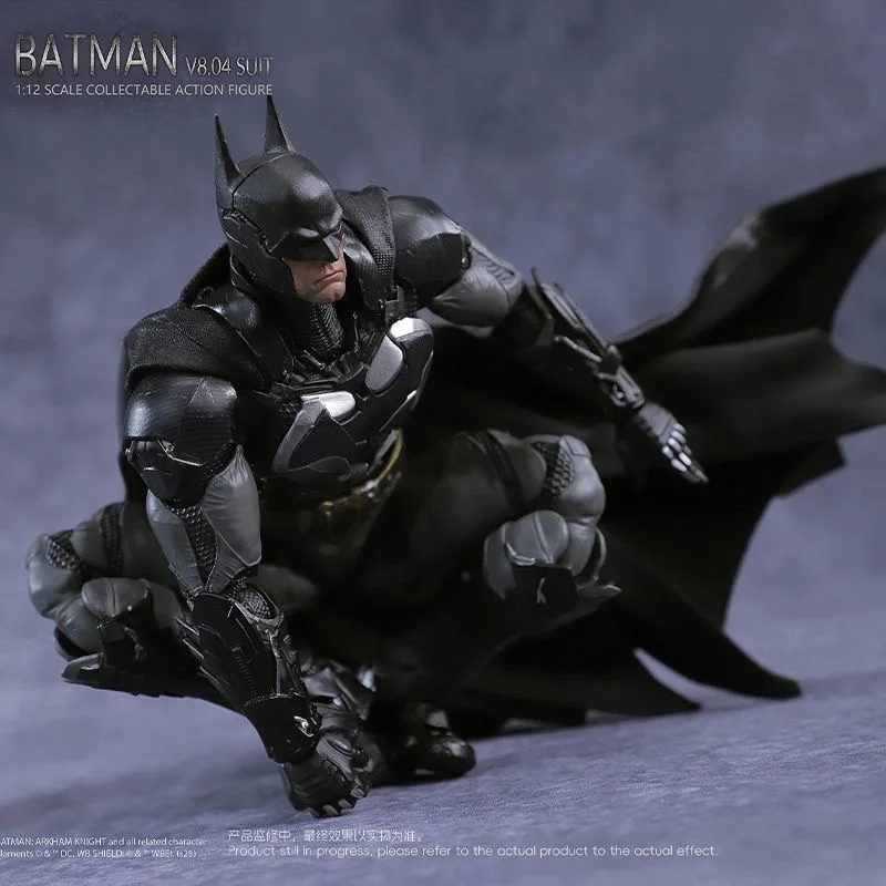 Original LPZZ Toys DC Multiverse Batman Arkham Knight 1/12 Action Figure Model Collection Hobbies Statue Ornament Gifts