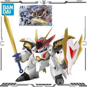 Bandai Original Genuine Mashin Hero Wataru Anime Figure HG Ryuoumaru Assemble Toy for Boys Girls Gift Collectible Model