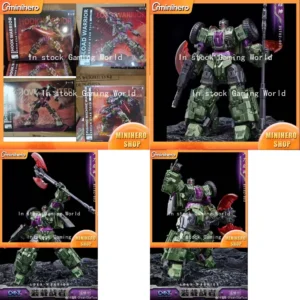 In Stock Dream Star DST001-DST004 Transformed Robot Action Figure Police God Toy Collectible Model Car Combination Doll for