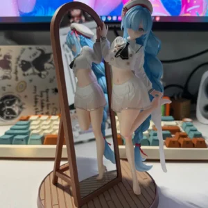 In Stock Genuine Myethos Azur Lane Gift+ Series Hms Janus Hesitation About Changing Clothes Time Pretty Model Toy Collectibles