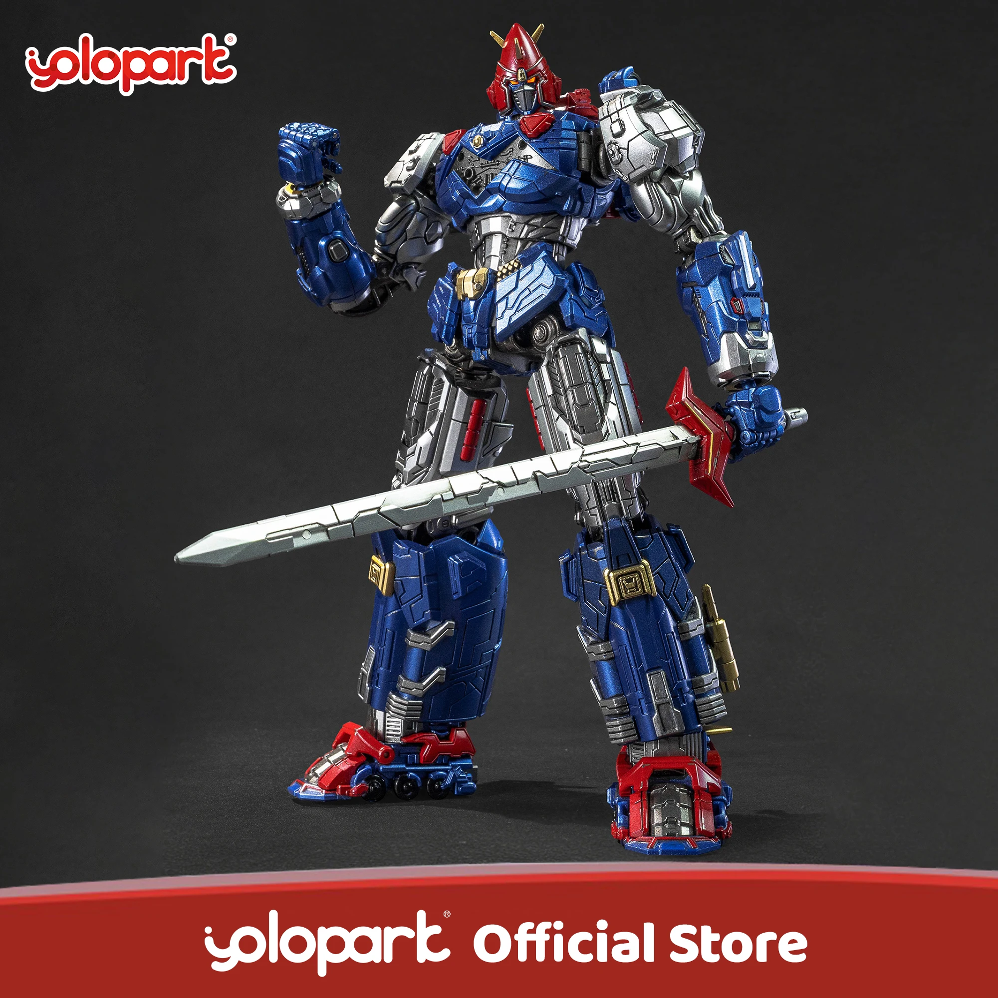 YOLOPARK AMK PRO Series Voltes V: Legacy 20cm Voltes V Mech Model Kit – Model Kit Action Figures Toy