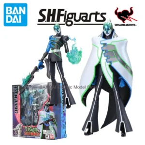 Bandai SHF Barnaby Brooks Jr. Action Figures Lunatig Tiger & Bunny Anime Toy Figures Original Box