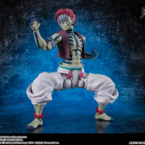 Genuine Original BANDAI SHFiguarts Demon Slayer Akaza Figure Anime Action Model