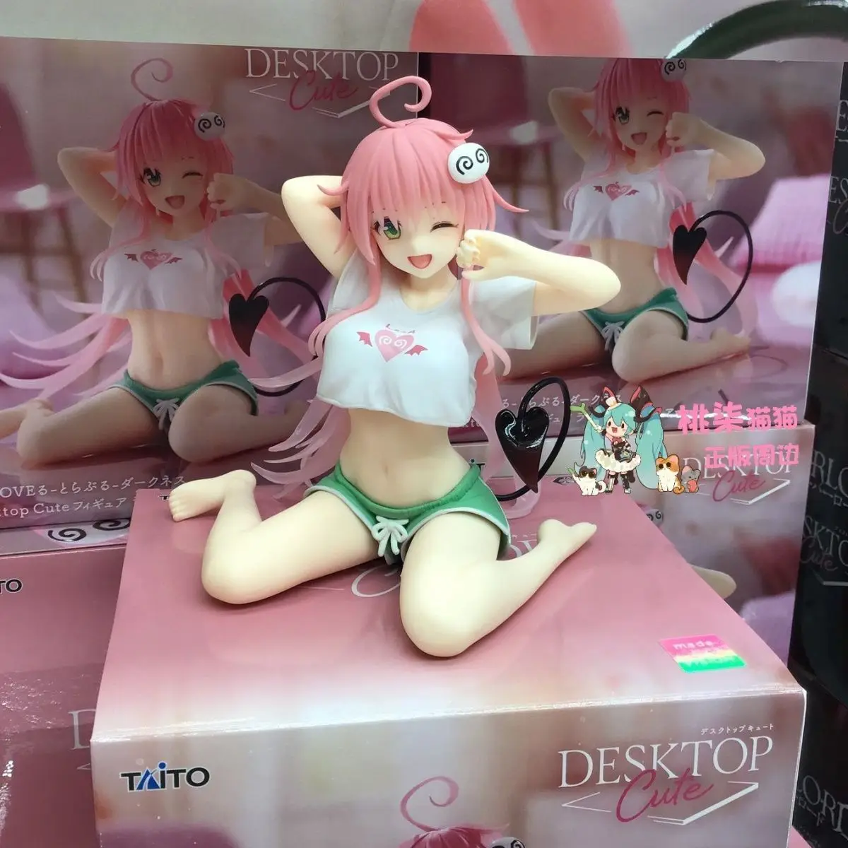 Original Taito To LOVE-Ru Anime Lala Desktop Cute Action Figurine Toys PVC Model Figuarts Collection Decoration