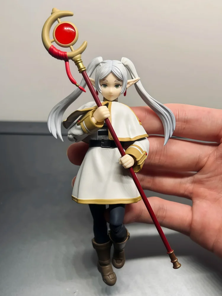 Bandai Shf Frieren: Beyond Journey’S End Frieren Fern Anime Action Figure Pvc Model Toy Desktop Decoration Trend Exquisite Gifts