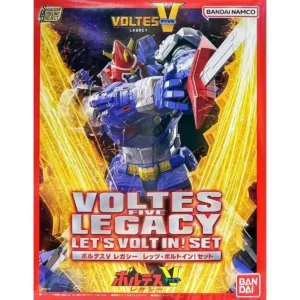 In Stock BANDAI SMP PB LIMITED Super Electromagnetic Machine Voltes V Voltes V Legacy Let's Volt In! Anime Figure Assembly Toy