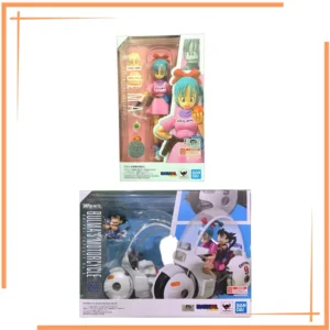 【IN STOCK 】Bandai SHF Bulma Adventure Begins Dragon Ball Action Figure In Stock Motorcycle Model Toy gift collection