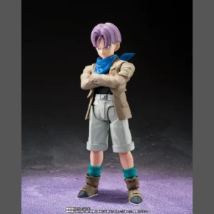 In Stock Bandai Dragon Ball GT S.H.Figuarts TRUNKS Action Figure AnimeCollectible Model Toy gift with Multiple Accessories
