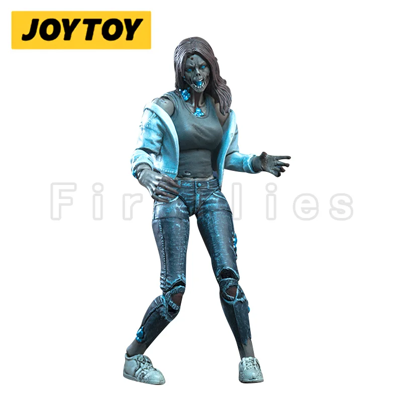 1/18 JOYTOY 3.75inch Action Figure (5PCS/SET) Life After Infected Person Zombie Series Anime Model Toy