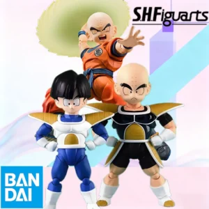 Low price In Stock BANDAI Original Box S.H.Figuarts DRAGON BALL KLILYN BATTLE CLOTHES SHF Action Figure Model Toy Gift for Kids