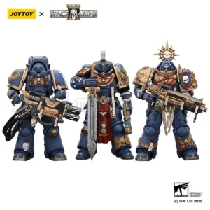 JOYTOY 1/18 Action Figure Spacemarine Ultramarines Heavy Relic Primus Armor Anime Model Toy Gift