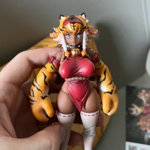 In Stock Snail Shell Studio Rpg-04 Tiger Girl Garu 1/12 Scale Action Figure “Snail‘S Isekai Adventure” Series Collection Model