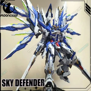 In Stock 1/72 Sky Defender Assembling Model Mecha Model Pvc Toys Oversize Level-Ultimate Npcm-017 Statue Collection Models Toys