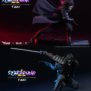 VTOYS 1/12 Cyberpunk Samurai Taki Movable Figure Model Collection