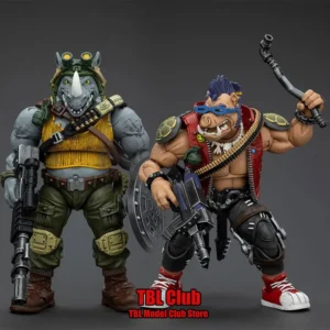 Original JOYTOY TMNT 1/18 Collection Rocksteady&Beebop Full Set 11.5cm Soldier Action Figure Doll