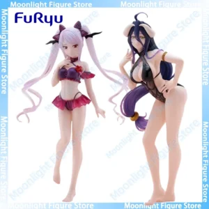In Stock FuRyu TENITOL TALL Overlord Albedo Shalltear Bloodfallen Swimsuit Desktop Cute Anime Action Figure Toy Model Collection