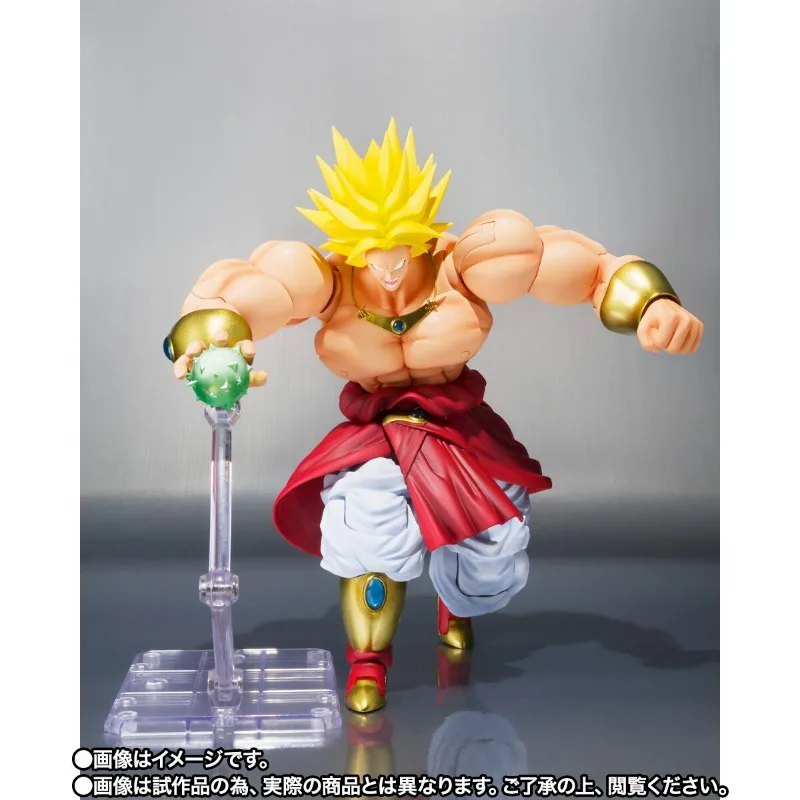 Fast Shipping Bandai Anime Dragon Ball SHF BROLY -40th Anniversary Reissue Edition- Original Model Toys Action Figure Children - Image 5