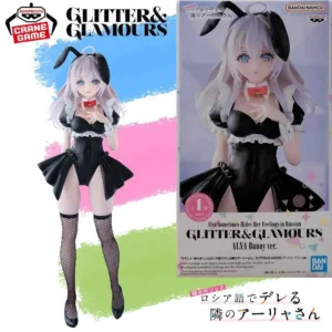 In Stock Genuine BANPRESTO Alya Sometimes Hides Her Feelings in Russian GLITTER&GLAMOURS Bunny Arya Figure Anime Model Toy