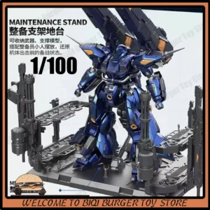 Zero Boundary Studio DARK WAVE Assembly Model Kit 1/100 DrakWave Action Figure MAINTENANCE STAND MAGAZINE-STYLE BOX Toy