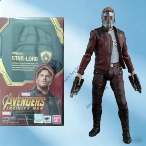 Bandai Original MODEL KIT SHF Star-Lord Anime Action Figure Model Toys  Model Gifts For boys Collectibles Foam box sends