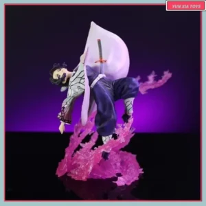 Demon Slayer 20cm Kochou Kanae Beautiful Girl Anime Figure Model Statue Boys Collection Desktop Decoration Ornament Toys Gifts