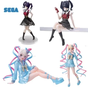 In Stock Original Genuine SEGA PM Chokonose Figure KAnge Luminasta NEEDY GIRL OVERDOSE PVC Anime Figure Model Toy Ornament Gift