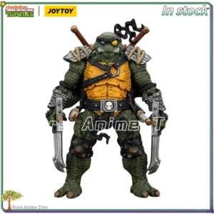 Original JOYTOY 1/18 Action Figure TMNT-Slash Model Collection Toy