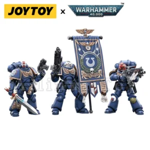 JOYTOY 1/18 Action Figure (3PCS/SET) 40K Heroes Of The Chapter Re-issue Version Anime Collection Military Model