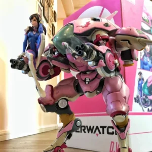 In Stock  Overwatch Action Figures Dva Statue Anime Action  Figures Pvc Collectible Figurines Model Toys Christmas Present