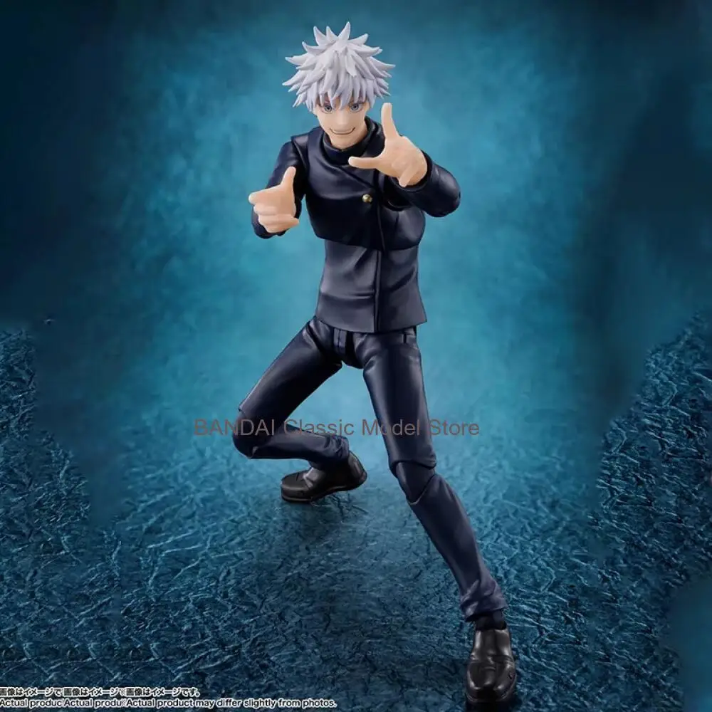 Bandai Genuine Piccolo S.H.Figuarts Satoru Gojo jujutsukaisen Anime figure Movable toy Anime Peripheral Doll for Collectors - Image 5