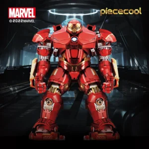Piececool Marvel Genuine Iron Man Hulkbuster Armor 3d Metal Puzzle Assembly Model Action Figures Decoration