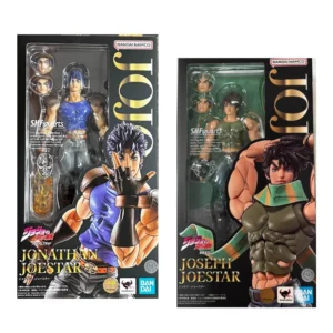 Spot SaleBandai S.H.Figuarts SHF JOJO JOJO JONATHAN JOESTAR Mol Kit SHF PVC about 14.5cm Action Figures Mol Toys Figurine GiftIn