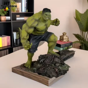 Marvel Hulk Bruce Banner 50cm Big Resin Statue Large Action Figure Model Collectible Desktop Decoration Gift