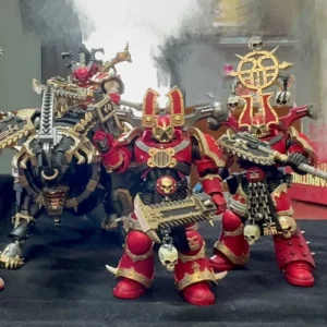 JOYTOY Warhammer 40k 1/18 Action Figures Anime 12.6cm World Eaters Khorne Berzerker
