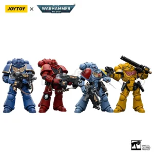 1/18 JOYTOY Action Figure (4PCS/SET) 40K Intercessors Set Anime Model Toy