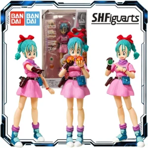 Bandai Original S.H.Figuarts Dragon Ball Bulma The Great Adventure Begins Action Figure Toys for Boys Girls Kids Gift