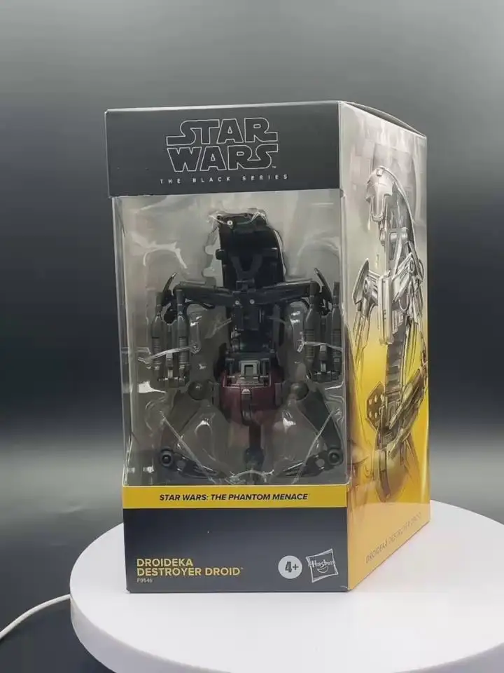 Star Wars the Black Series 6 Inch Droideka Destroyer Droid Anime Action Figure Collectible Toy Model Gift for Fans F9546
