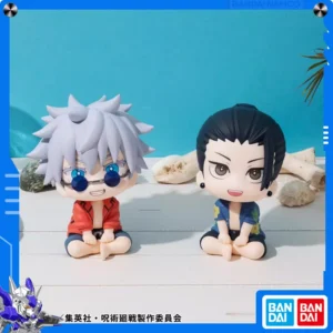Bandai Genuine Jujutsu Geto Suguru Gojo Satoru Action Figure Model Okinawa Summer Dress MH LOOKUP Ornament Gift Toys Original