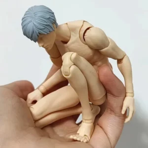 New 1/12 Vtoys X Bms No.1 Figure White Skin Yellow Skin Articulated Action Figure Model Kit Collection Toy Birthday/Christ Gift