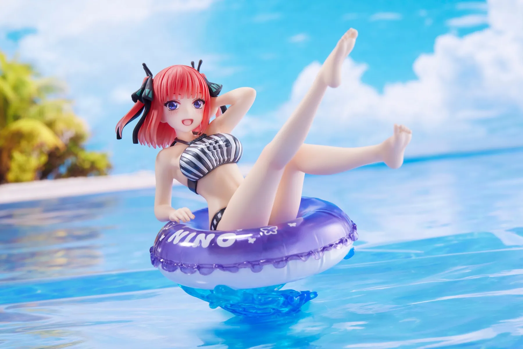 In Stock TAITO Nakano Ichika Nino Yotsuba Itsuki Swimming Ring Desktop Cute Anime Action Figure Toy Gift Model Collection - Image 6
