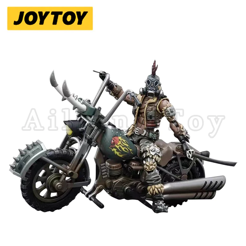JOYTOY 1/18 Motorcycle The Cult Of San Reja Logan & Hell Walker H20 Anime Collection Model Toy