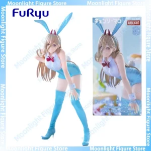 In Stock FuRyu BiCute Bunnies Power Blue Bunny Girl Desktop Cute Dolls Anime Action Figure Toy Gift Model Collection