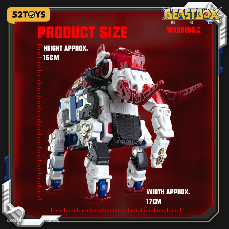 52TOYS Beastbox BB-74 SAFEZONE, Deformation Toys Action Figure, Collectible Converting Toys Mecha Robots - Image 4