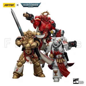 1/18 JOYTOY Action Figure 40K Blood Angels Captain and Sanguinary Priest Anime Collection Model Toy