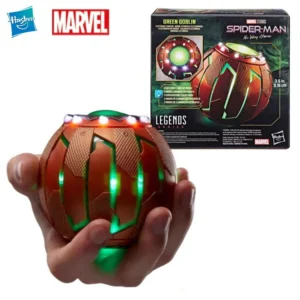 New Original Hasbro MARVEL LEGENDS Green Goblin Electronic Pumpkin Spider-Man: No Way Home Roleplay Gear Gift Toy Collection
