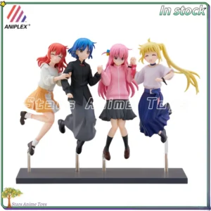 Original ANIPLEX+ BOCCHI THE ROCK! Jumping Girls Ornaments Collection Toy