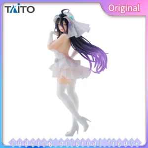 TAiTO Coreful OVER LORD Albedo Wedding Dress Anime Figure Model