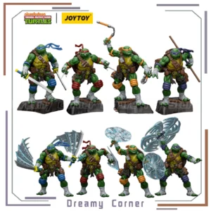 【In Stock】JOYTOY TMNT-Leonardo Raphael Michelangelo Donatello 1/18 Action Figure